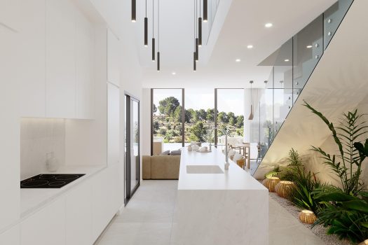 Vrijstaande villa’s met prachtig uitzicht in Finestrat, Alicante