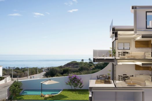 Exclusieve appartementen met zeezicht in La Mata, Torrevieja
