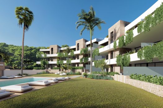 Moderne appartementen op La Manga Golf