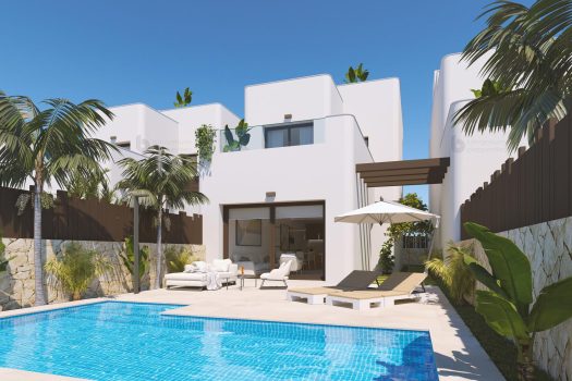 Vrijstaande villa’s in Mil Palmeras op 800 meter van het strand