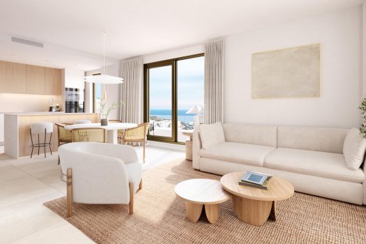Appartementen op 200 meter van het strand in Villajoyosa, Alicante