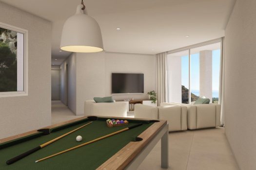 Luxe villa met zeezicht in Altea