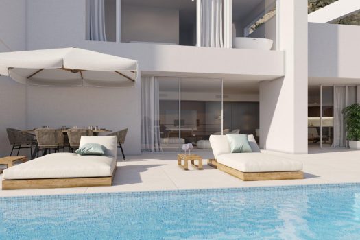 Luxe villa met zeezicht in Altea