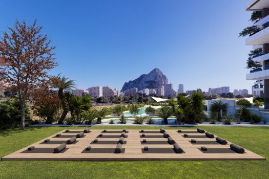 Luxe appartementen op 500 meter van het strand in Calpe