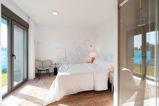 Turnkey villa’s in Finestrat met uitzicht op de skyline van Benidorm