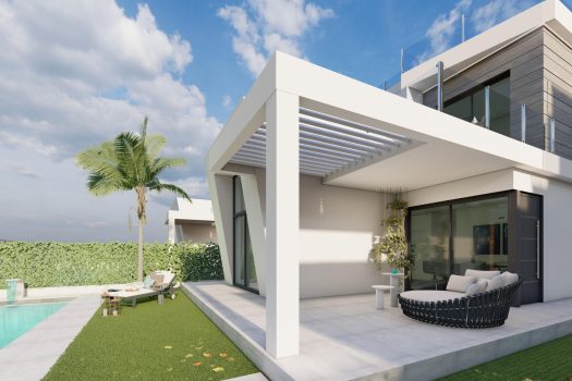 Vrijstaande villa’s met prachtig uitzicht op zee en de bergen in Finestrat