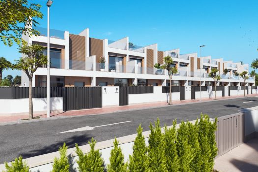 Geschakelde woningen in San Pedro del Pinatar met privé zwembad
