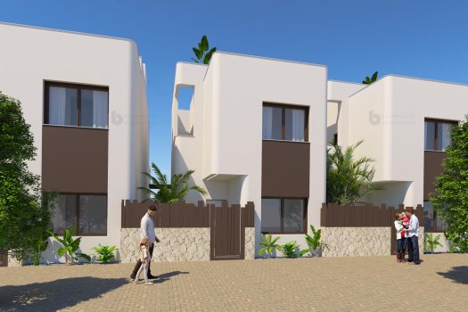 Vrijstaande villa’s in Mil Palmeras op 800 meter van het strand