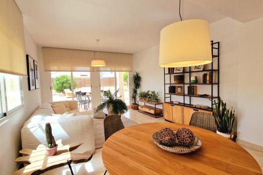 Ruime vrijstaande villa’s verdeeld over twee verdiepingen in Lorca, Murcia