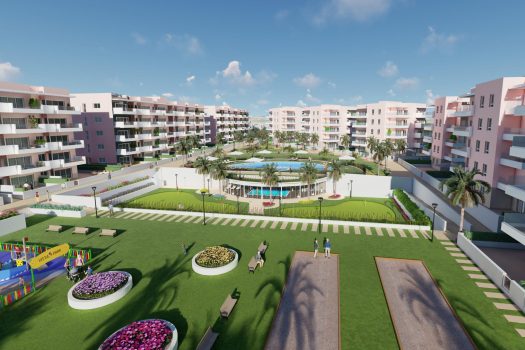 Ruime appartementen in El Raso, Guardamar del Segura