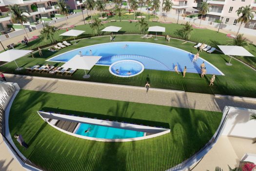 Ruime appartementen in El Raso, Guardamar del Segura