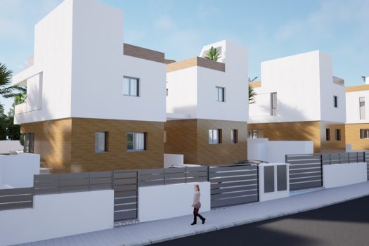 Vrijstaande villa’s aan de golfbaan in Pilar de la Horadada