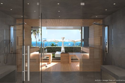 Appartementen aan het strand in La Manga del Mar Menor, Murcia