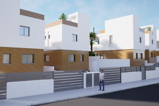 Vrijstaande villa’s aan de golfbaan in Pilar de la Horadada