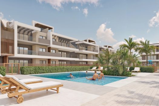 Toeristische appartementen met uitzicht op zee in Pilar de la Horadada