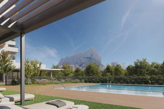 Appartementen dichtbij de zee in Calpe