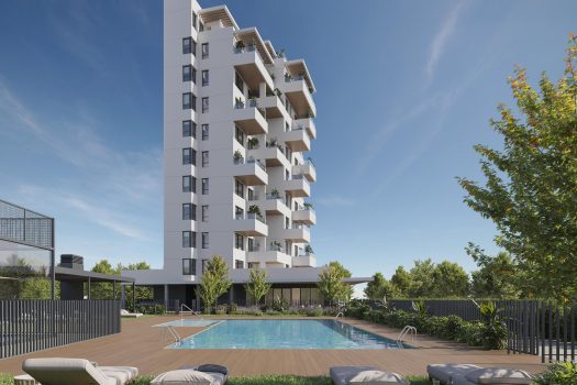 Appartementen dichtbij de zee in Calpe