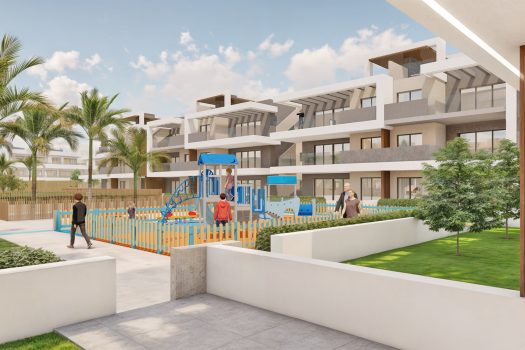 Toeristische appartementen met uitzicht op zee in Pilar de la Horadada