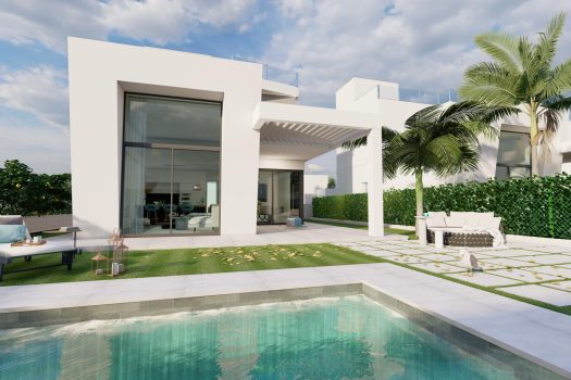 Vrijstaande villa’s met prachtig uitzicht op zee en de bergen in Finestrat