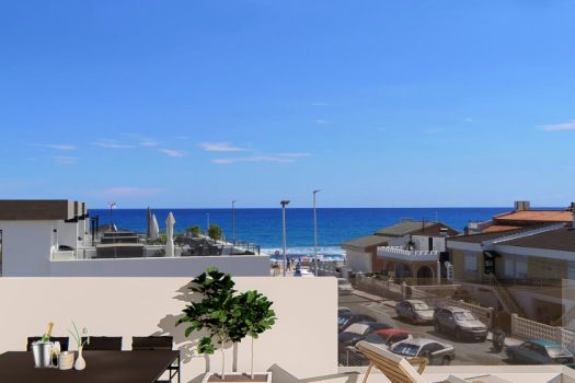 Vrijstaande villa’s op 70 meter van de zee in Torrevieja