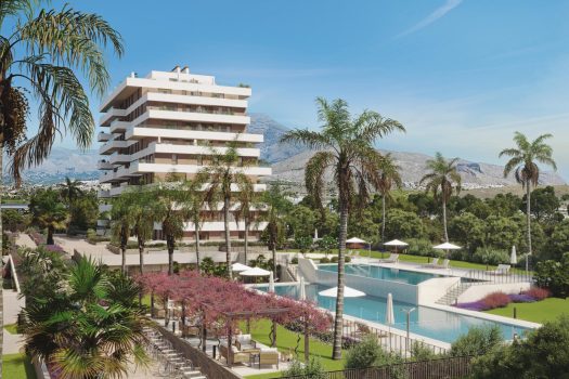 Appartementen op 200 meter van het strand in Villajoyosa, Alicante