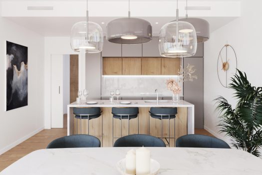 Prachtige villa’s tussen de zee en de bergen in Polop