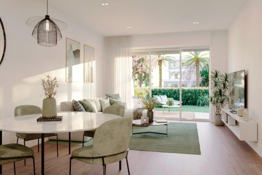 Appartementen met uitzicht op de golfbaan in Monforte del cid