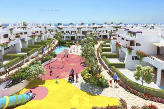 Moderne appartementen aan zee in Mar de Pulpí