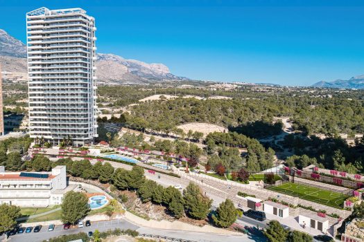 Moderne appartementen met grote terrassen in Playa de Poniente, Benidorm
