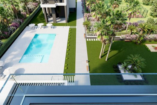 Appartementen met prachtig uitzicht in Calpe op 350 m van de zee