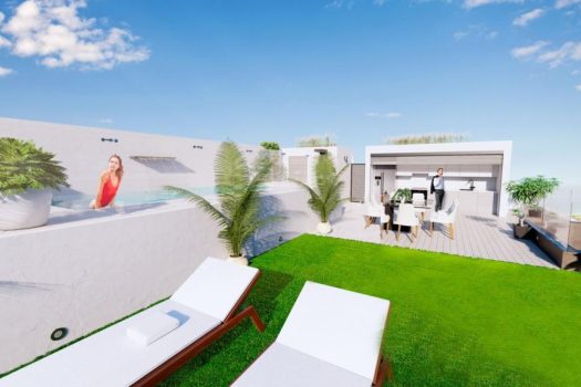 Appartementencomplex in Benijofar met penthouses met privé zwembad