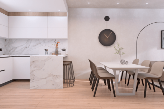 Moderne appartementen naast de “Pink Lagoon” van Torrevieja