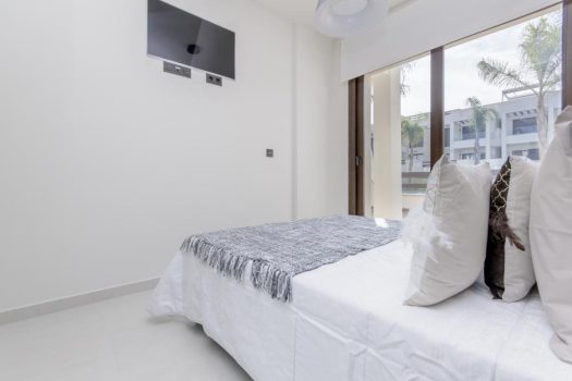 Appartementen in Torrevieja met uitzicht op het roze meer