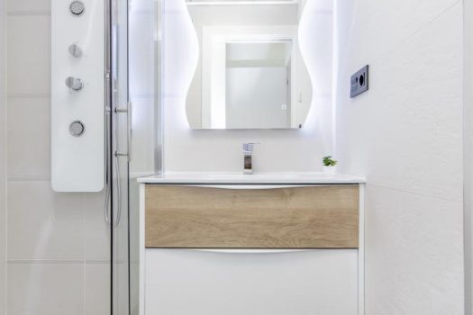 Appartementen in Torrevieja met uitzicht op het roze meer