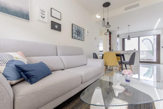 Appartementen in Torrevieja met uitzicht op het roze meer