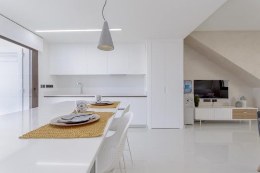 Appartementen in Torrevieja met uitzicht op het roze meer