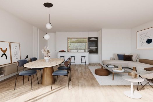 Appartementen met grote terrassen en uitzicht op zee in El Albir