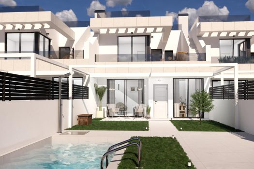 Prachtig complex van geschakelde woningen in Rojales