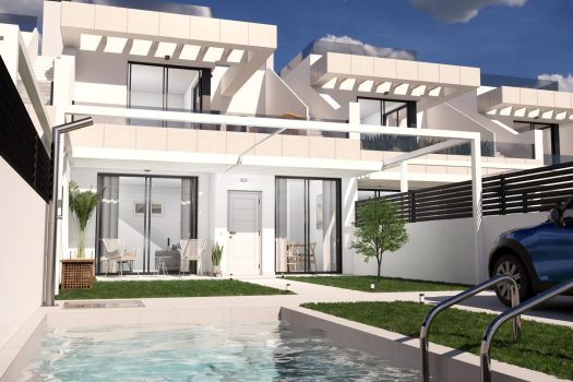 Prachtig complex van geschakelde woningen in Rojales