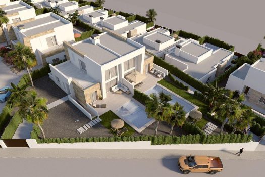 Geschakelde woningen in La Finca Resort met privé zwembad