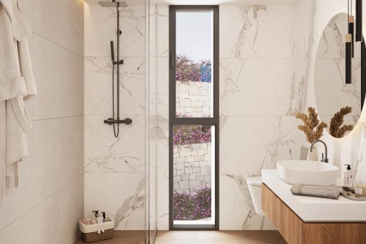 Prachtige villa’s tussen de zee en de bergen in Polop