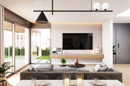 Prachtige villa’s tussen de zee en de bergen in Polop