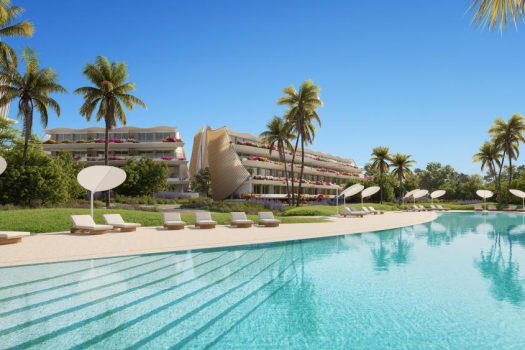 Appartementen met grote terrassen en uitzicht op zee in El Albir