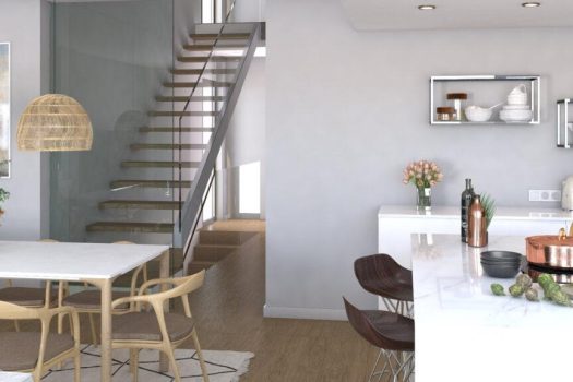 Vrijstaande villa’s op 700 meter van het strand in San Juan de Alicante