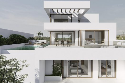 Vrijstaande villa’s met zee- en bergzicht in Finestrat