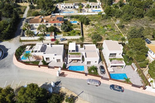 Prachtige vrijstaande villa’s vlakbij de golfbaan in Orihuela
