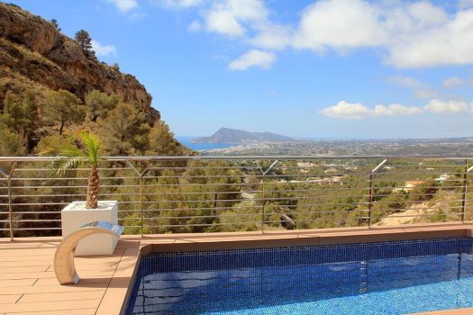 Luxe villa met zeezicht in Altea