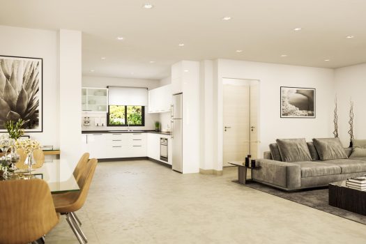 Mooie vrijstaande villa’s met zeezicht op slechts 800 meter van Playa del Pinet