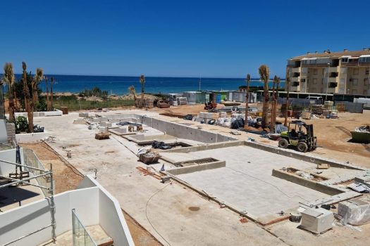 Appartementen in Denia aan het strand