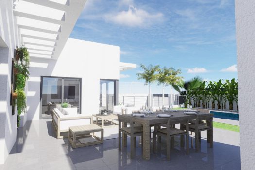 Spectaculaire vrijstaande villa in Polop de la Marina, Alicante